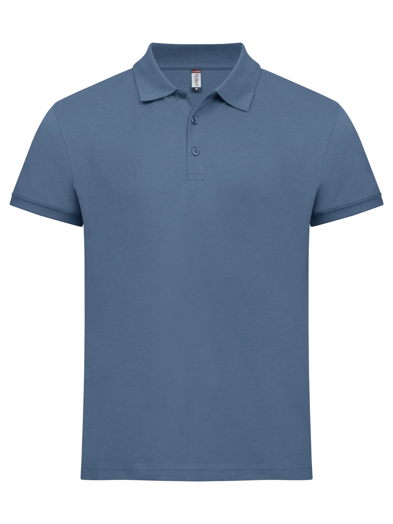 Heren Polo Clique Lincoln 028204 in Heren Polo Clique Lincoln 028204 Staal Blauw