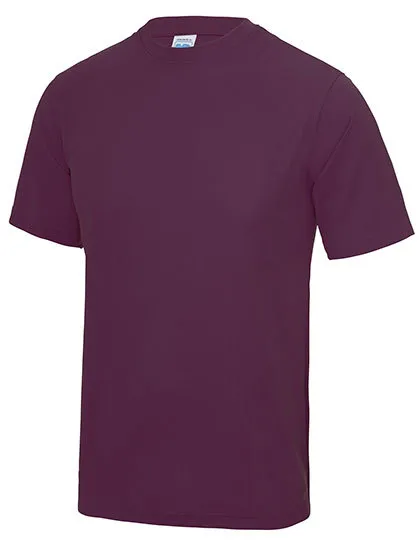 Heren Sportshirt AWDis JC001 in Heren Sportshirt AWDis JC001 Plum