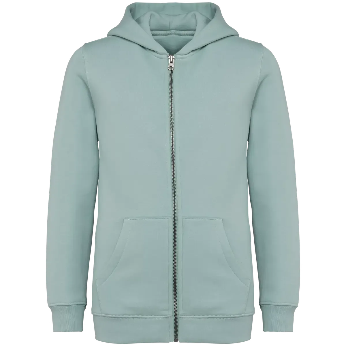Kinder Hooded Sweater Full Zip Native Spirit NS405 in Kinder Hooded Sweater Full Zip Native Spirit NS405 JADE GREEN