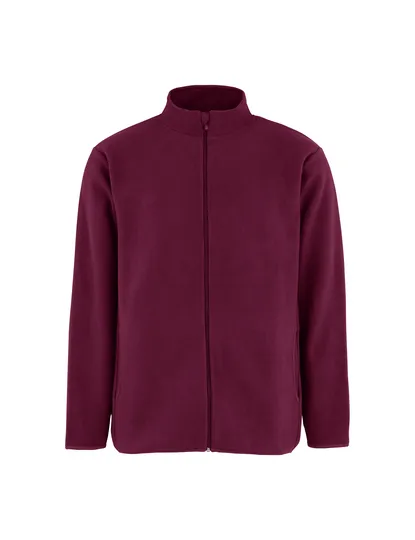 Heren Fleece vest Neutral Recycled R73601 in Heren Fleece vest Neutral Recycled R73601 Bordeaux