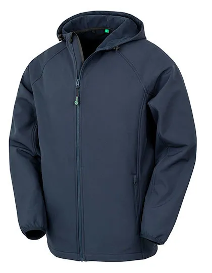 Heren Softshell Jas Recycled Result R911M in Heren Softshell Jas Recycled Result R911M Navy