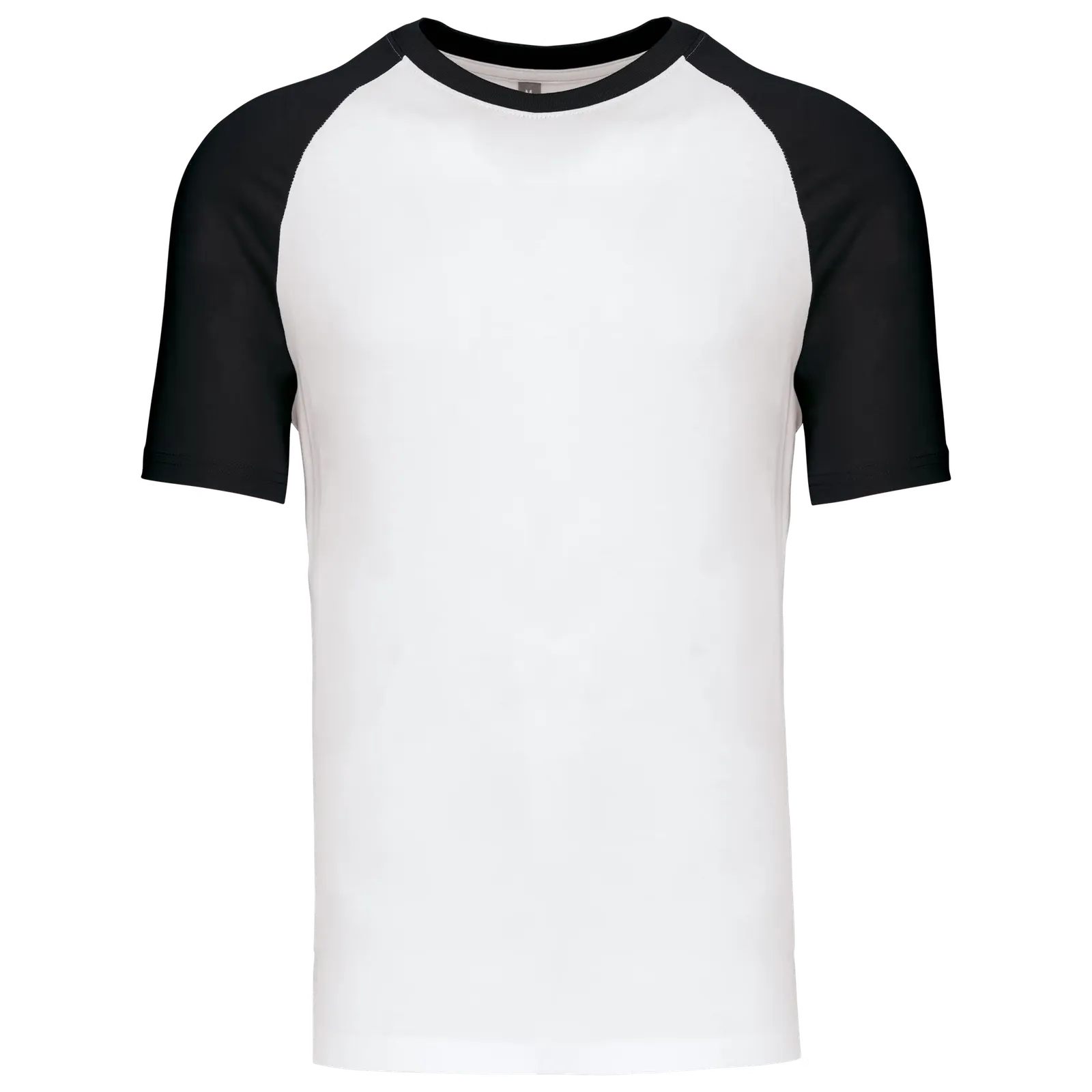 T-shirts Baseball Kariban K330 in T-shirts Baseball Kariban K330 - White / Black