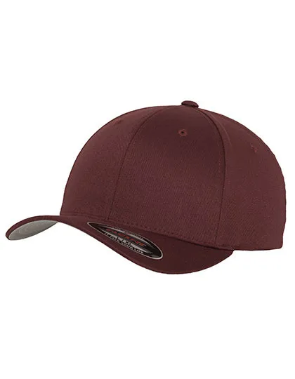 Flexfit Wooly Combed Cap 6277 in Flexfit Wooly Combed Cap 6277 Maroon