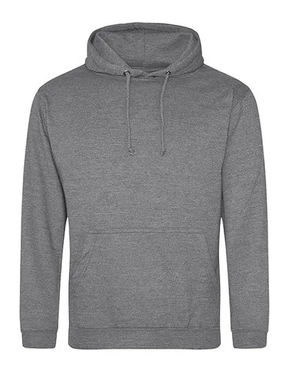 Heren Hoodie College AWDis JH001 in Heren Hoodie College AWDis JH001 Graphite Heather
