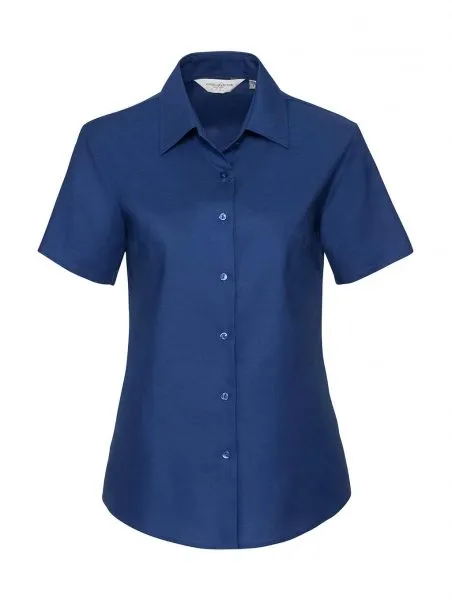 Dames blouse korte mouw Oxford Russell 933F productfoto