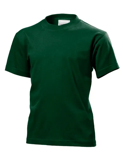 Kinder T-shirt Classic Stedman ST2200 in Kinder T-shirt Classic Stedman ST2200 - Bottle Green