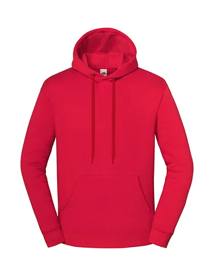 Heren Hoodie Fruit of the Loom Iconic Premium 0622840 in Heren Hoodie Fruit of the Loom Iconic Premium 0622840 Rood