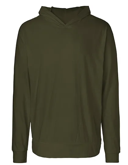 Hooded Sweater Neutral O62101 in Hooded Sweater Neutral O62101 Military