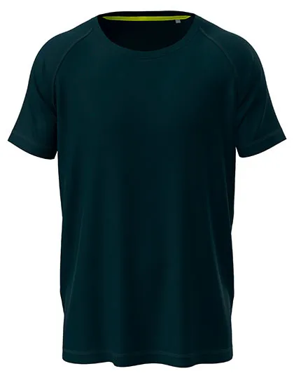 Heren Sportshirt Stedman ST8410 in Heren Sportshirt Stedman ST8410 Blue Midnight