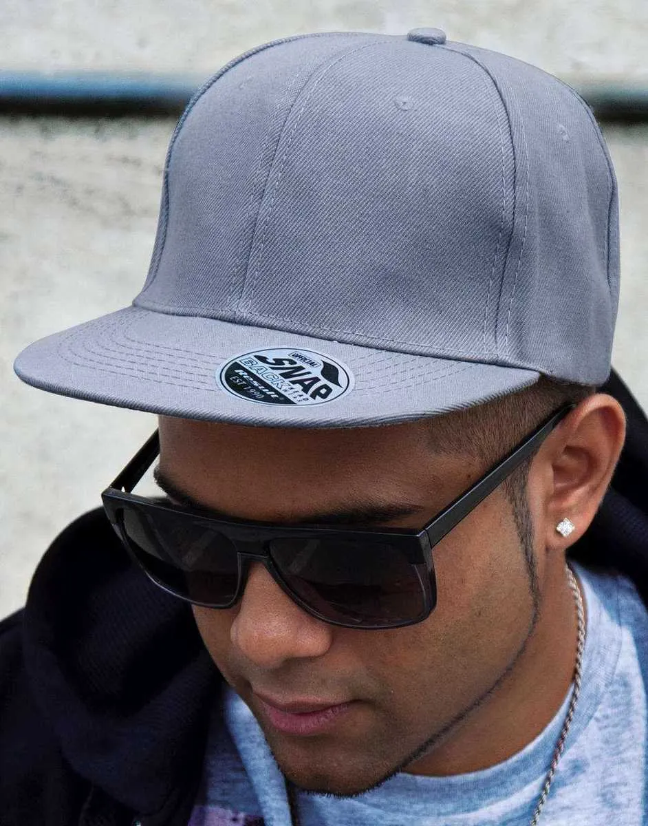 Bronx Original Flat Peak Snap Back Cap RC083X productfoto