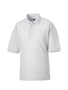 Heren Polo Russell Blended 539M in Polo Blended Farbic Russell 539M wit