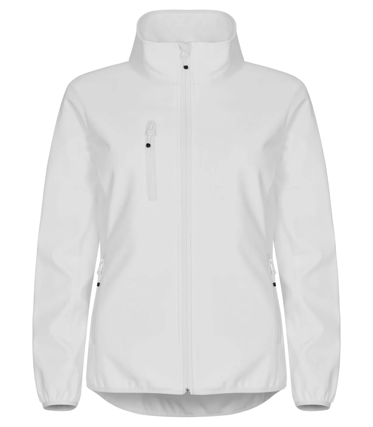 Dames Softshell Jas Clique Classic 0200915 in Dames Softshell Jas Clique Classic 0200915 wit