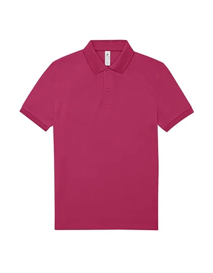 Heren Polo B&C PU424 in Heren Polo B&C PU424 Meta Fuchsia