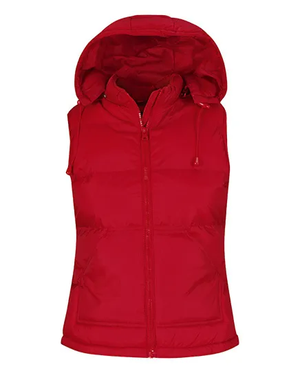 Dames Bodywarmer B&C Zen JW935 in Dames Bodywarmer B&C Zen JW935 red