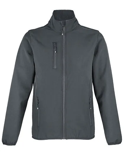 Dames Softshell Jas Sols 03828 in Dames Softshell Jas Sols 03828 Charcoal Grey