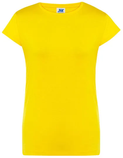 Goedkope Dames T-shirt JHK Regular Comfort TSRLCMF in Goedkope Dames T-shirt JHK Regular Comfort TSRLCMF - Gold