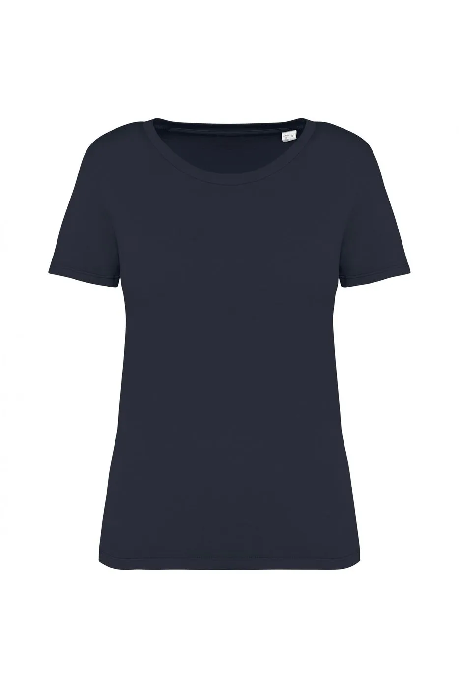 Dames T-shirt Ecologisch verwassen Native Spirit NS316 in Washed Coal Grey
