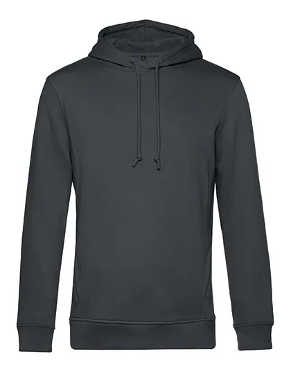 Organische Heren Hoodie B&C Inspire hooded WU33B in Organische Heren Hoodie B&C Inspire hooded WU33B - Asphalt