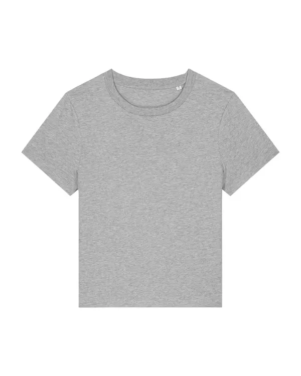 Dames T-shirt Stanley Stella Muser Iconic STTW172 in Dames T-shirt Stanley Stella Muser Iconic STTW172 - Heather Grey