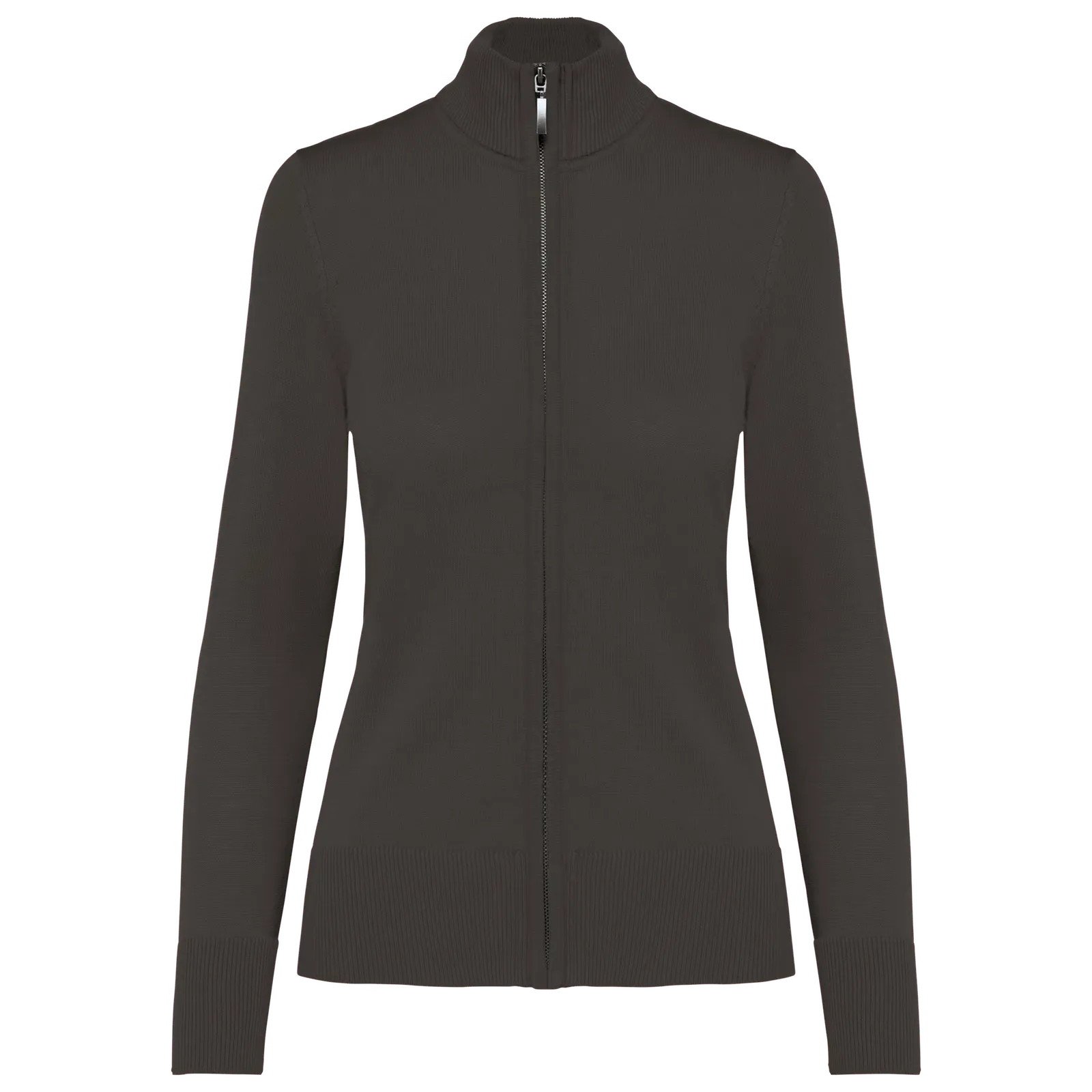Dames Vest Cardigan Kariban K962 in Dames Vest Kariban K962 DARK GREY