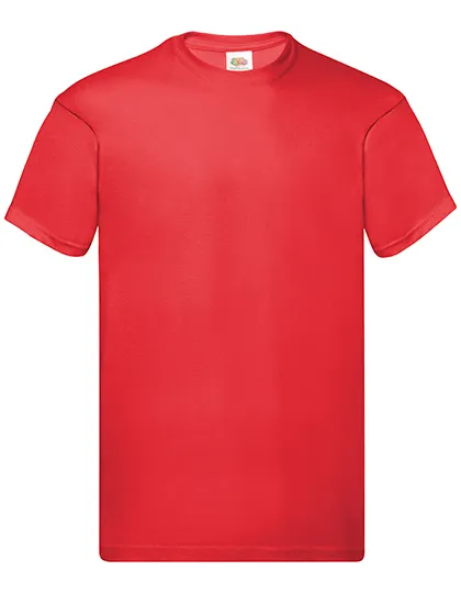 T-shirts Fruit of the Loom Full Cut 61-082-0 in T-shirts Fruit of the Loom Full Cut 61-082-0 - Red