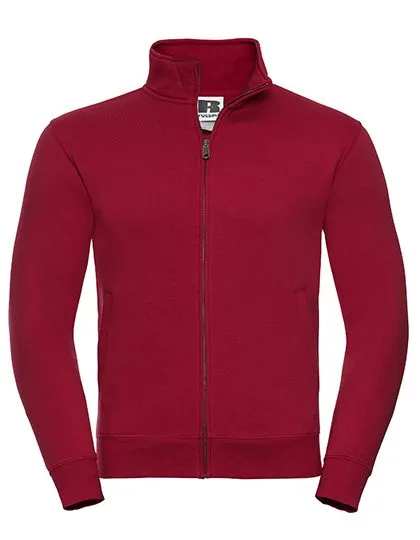 Heren Sweat Jacket Russell R-267M-0 in Heren Sweat Jacket Russell R-267M-0 Classic Red