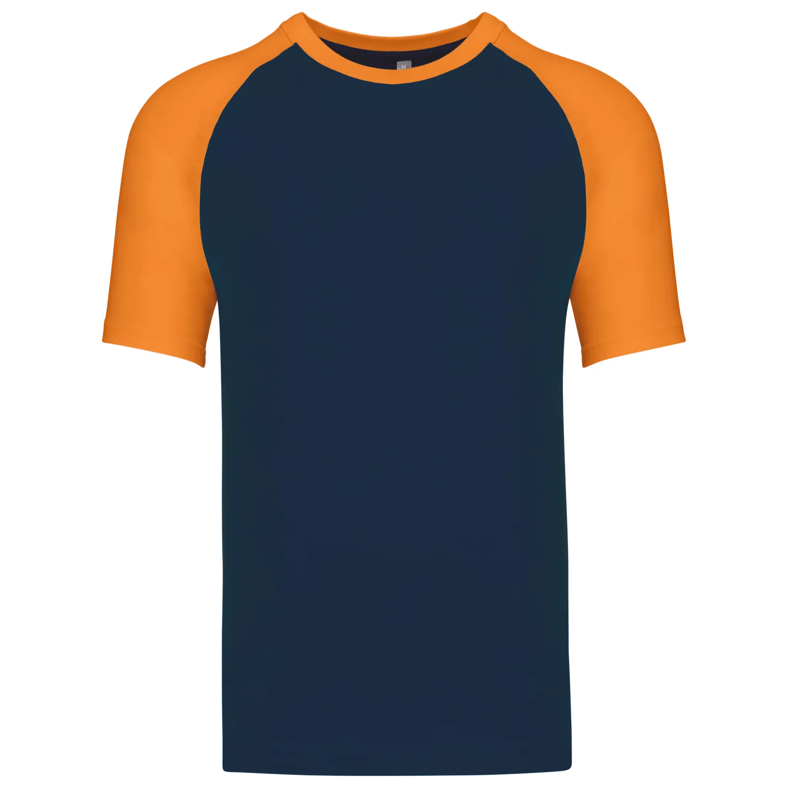 T-shirts Baseball Kariban K330 in T-shirts Baseball Kariban K330 - Navy / Orange