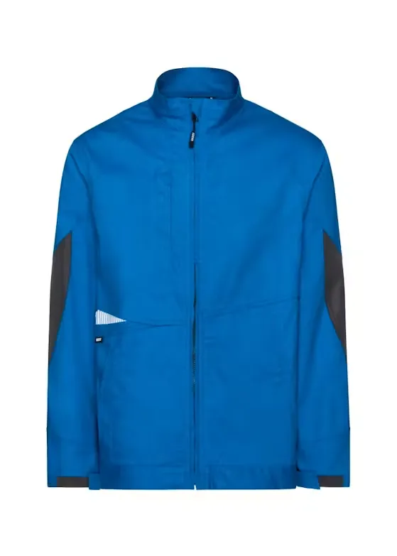 DASSY Werkjas Atom in DASSY Werkjas Atom AZUUR BLAUW-ANTRACIET GRIJS