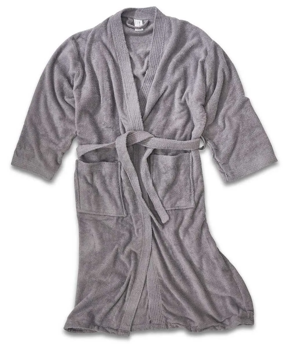 Badjes Bamboo Kimono H&L BAC211089 in Badjes Bamboo Kimono H&L BAC211089 Grijs