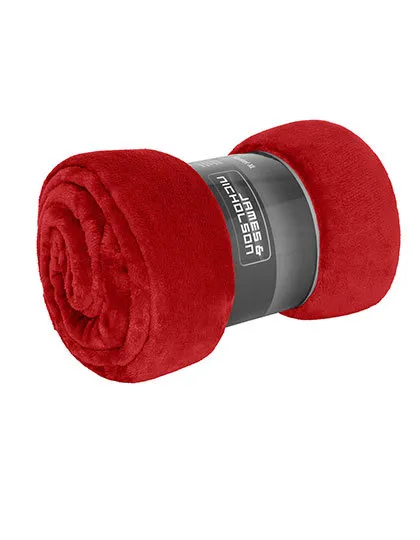 Fleecedeken Daiber Microfibre JN1907 in Fleecedeken Daiber Microfibre JN1907 Rood