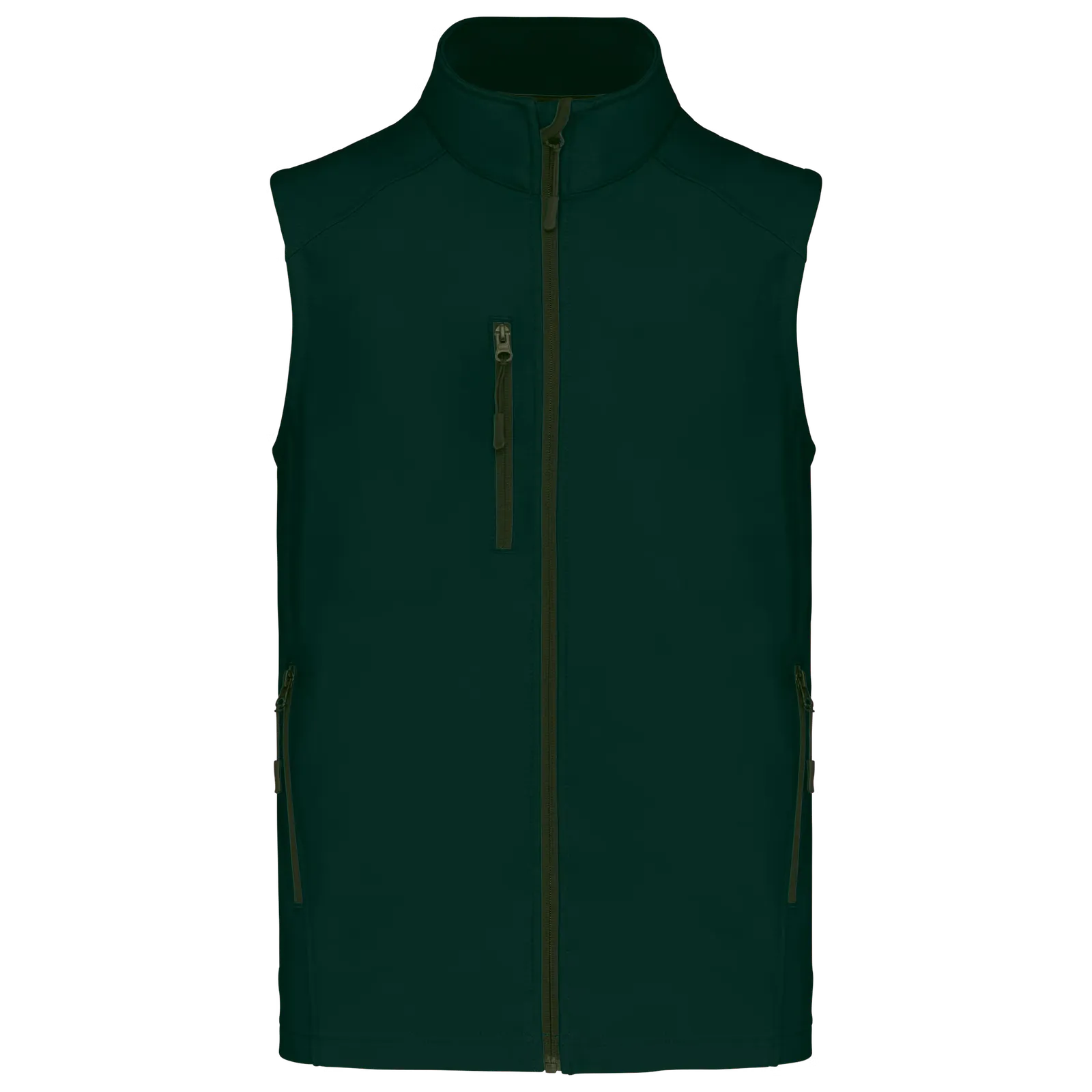 Heren Softshell Bodywarmers Kariban K403 in Heren Softshell Bodywarmers Kariban K403 BOTTLE GREEN