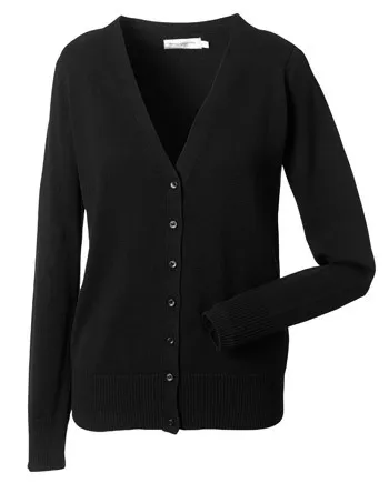 Dames vest V neck Cardigan Russell 715F productfoto