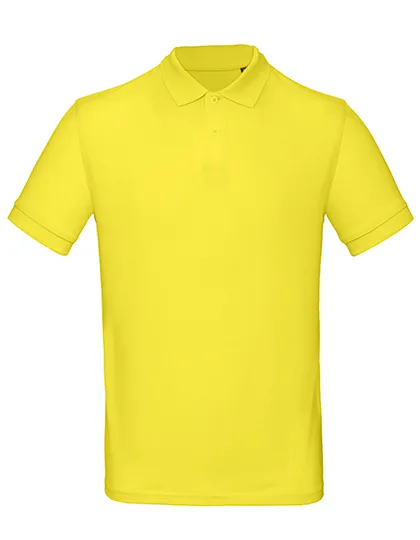 Heren Polo Inspire B&C PM430 in Heren Polo Inspire B&C PM430 Solar Yellow