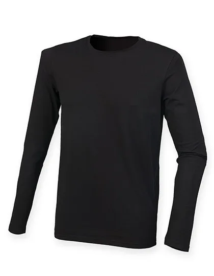 Heren T-Shirt SF Feel Good Long Sleeved Stretch T productfoto