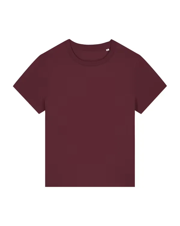 Dames T-shirt Stanley Stella Muser Iconic STTW172 in Dames T-shirt Stanley Stella Muser Iconic STTW172 - Burgundy