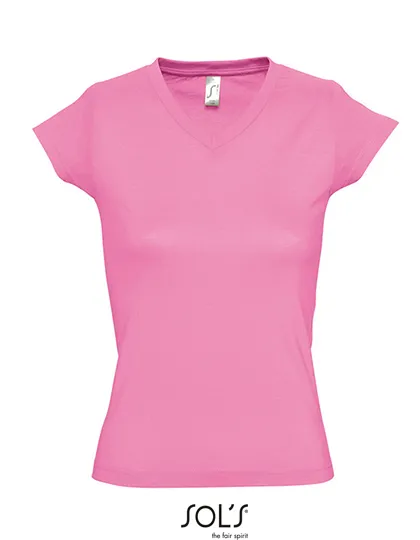Dames  T-shirt Sols V-Neck Victory 11388 in Dames  T-shirt Sols V-Neck Victory 11388 - Orchid Pink