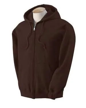 Hoodie Heavy Blend Adult Full Zip Gildan 18600 productfoto