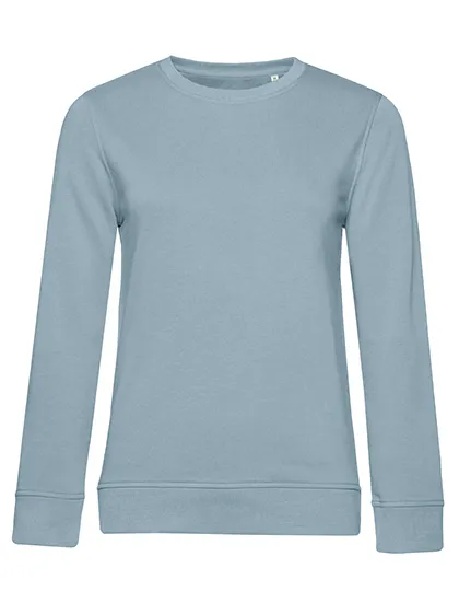 Organische Dames Sweater B&C  Inspire Crew Neck Sweat WW32B productfoto