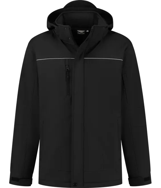 Heren Softshell Jas Santino SPRINGFIELD in Heren Softshell Jas Santino SPRINGFIELD Zwart