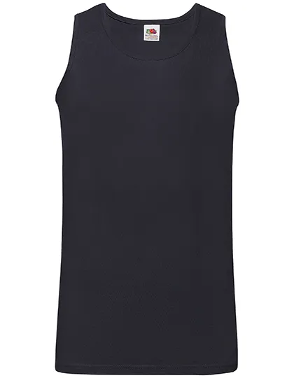 Heren Tanktop Fruit of the Loom Athletic 61-098-0 in Heren Tanktop Fruit of the Loom Athletic 61-098-0 - Deep Navy