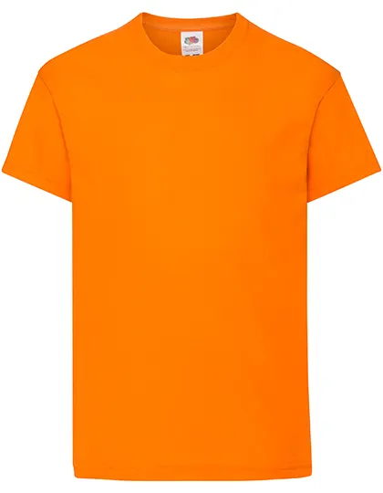 Goedkope Kinder T-shirt Fruit Of the Loom 61-019-0 in Goedkope Kinder T-shirt Fruit Of the Loom 61-019-0 - Orange