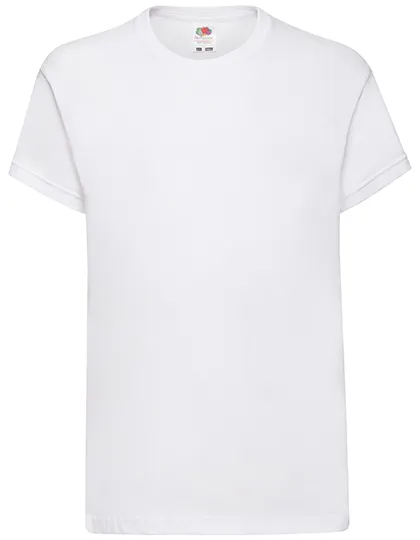 Goedkope Kinder T-shirt Fruit Of the Loom 61-019-0 in Goedkope Kinder T-shirt Fruit Of the Loom 61-019-0 - White