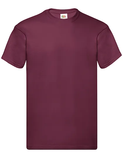 T-shirts Fruit of the Loom Full Cut 61-082-0 in T-shirts Fruit of the Loom Full Cut 61-082-0 -  Burgundy