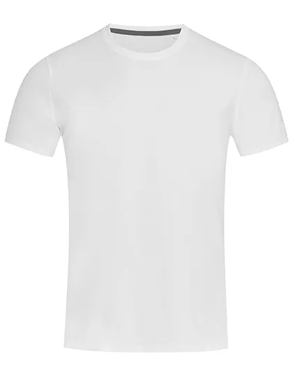 Heren T-shirt Strech Stedman Clive ST9600 in Heren T-shirt Strech Stedman Clive ST9600 - White