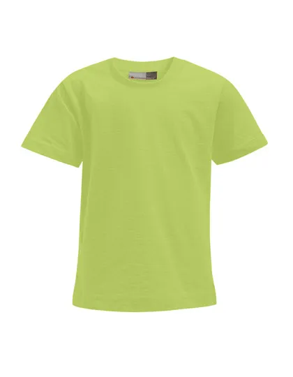 Kinder T-shirt Premium-T Promodoro 300-399 in wild lime