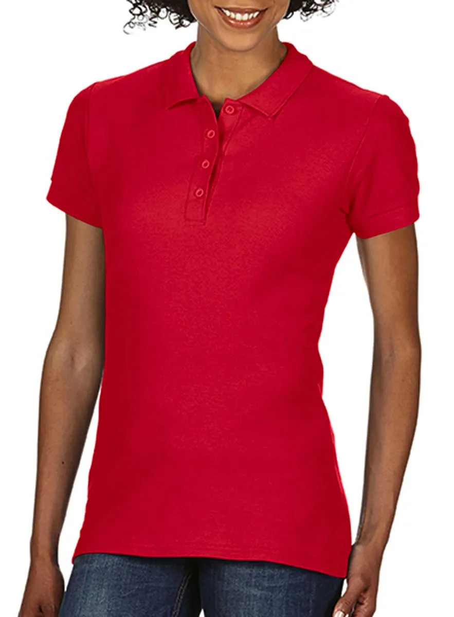 Dames Polo Gildan Softstyle 64800L productfoto
