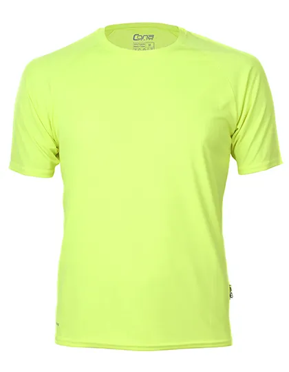Heren Sportshirt CONA SPORTS CS01 in Heren Sportshirt CONA SPORTS CS01 Neon Yellow