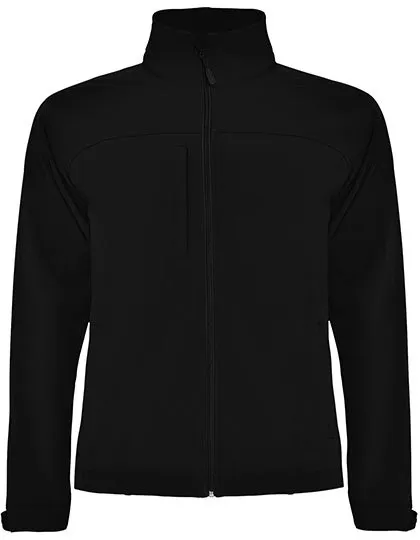 Heren Softshell Jas Rudolph Roly SS6435 in Heren Softshell Jas Rudolph Roly SS6435 Zwart