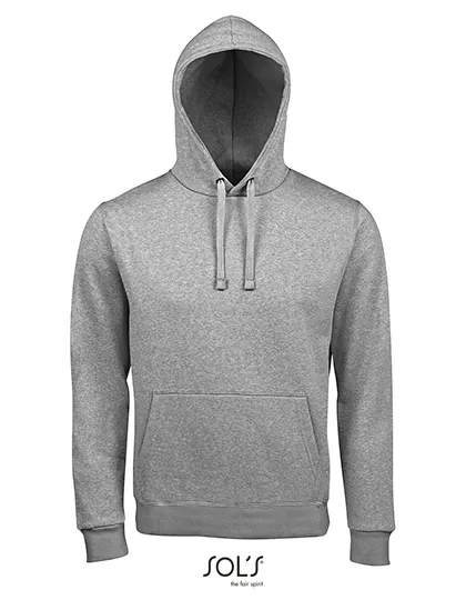 Heren Hoodie Sols 02991 in Heren Hoodie Sols 02991 Grey Melange