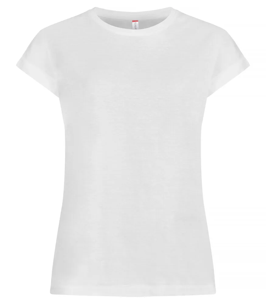 Dames T-shirt Clique Fashion Top 029005 in Wit